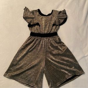 Back and Gold Holiday Jumper